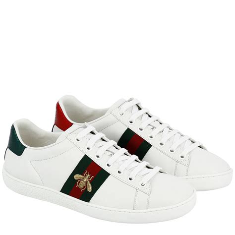 gucci white shoes women|classic white gucci sneakers.